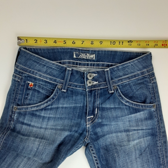 Hudson Flared Leg Denim Jeans Size 26 - Picture 2 of 6